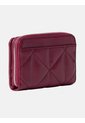 Billetera Rosa Acolchada Con Cierre Alrededor Calvin Klein de Calvin Klein