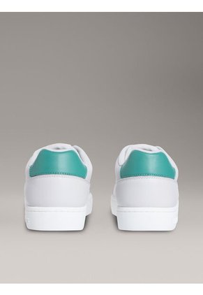 Tenis Gris Classic Cupsole Con Monograma Calvin Klein