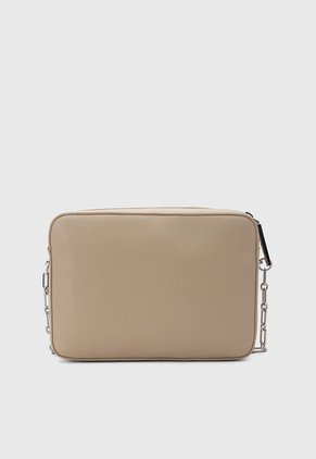 Bolso Manos Libres Calvin Klein Crockery Beige