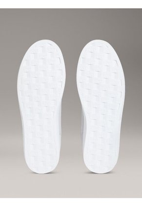 Tenis Gris Classic Cupsole Con Monograma Calvin Klein