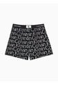 Bóxer Negro De Algodón Con Estampado Calvin Klein de Calvin Klein