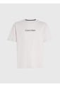 Camiseta Con Cuello Redondo Beige Hombre Beige Calvin Klein de Calvin Klein