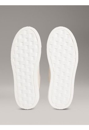 Tenis Beige Chunky Cupsole De Ante Calvin Klein