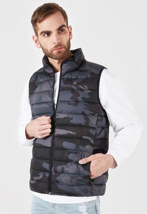 Chaleco Gris-Negro Calvin Klein