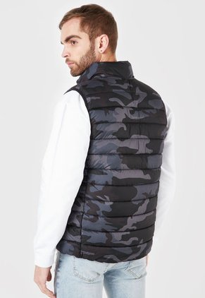 Chaleco Gris-Negro Calvin Klein