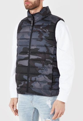 Chaleco Gris-Negro Calvin Klein