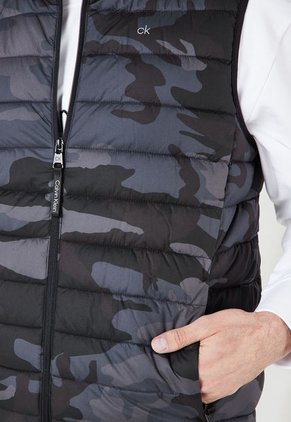 Chaleco Gris-Negro Calvin Klein