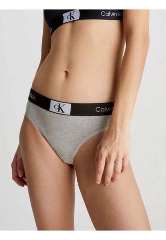 Pantie Gris Tipo Tanga Moderna En Algodón Calvin Klein Calvin Klein