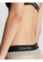 Pantie Gris Tipo Tanga Moderna En Algodón Calvin Klein de Calvin Klein