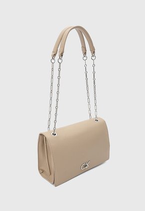 Bolso Calvin Klein Chain Caqui