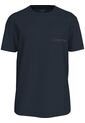 Camiseta Negra Con Logo Tonal Calvin Klein de Calvin Klein
