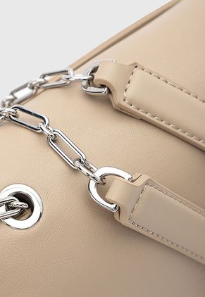 Bolso Calvin Klein Chain Caqui