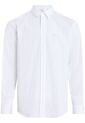Camisa Blanca Poplin Con Multi Rayas Calvin Klein de Calvin Klein
