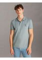 Polo Azul Con Monograma Calvin Klein de Calvin Klein