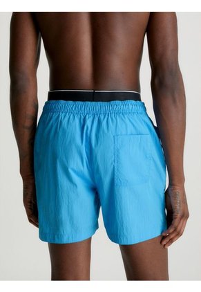 Bañador Con Cintura Doble Hombre Azul Calvin Klein