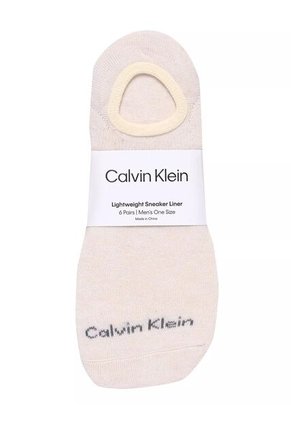 Pack Multicolor De 6 Medias Basic Liner Calvin Klein