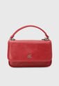 Bolso Manos Libres Calvin Klein Rojo de Calvin Klein