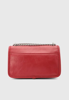 Bolso Manos Libres Calvin Klein Rojo