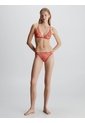 Bralette De Encaje Naranja Con Cierre Frontal Para Mujer Calvin Klein de Calvin Klein