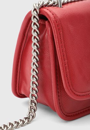Bolso Manos Libres Calvin Klein Rojo