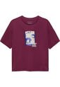 Camiseta Morado Flower Graphic Para Niña Calvin Klein de Calvin Klein
