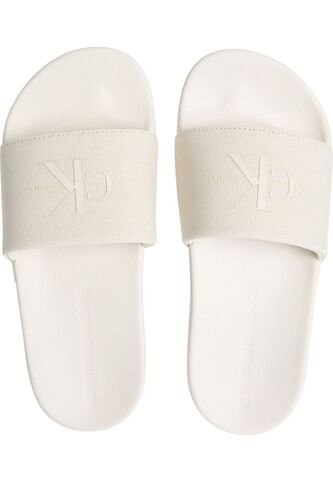 Sandalias Beige De Lona Calvin Klein Calvin Klein