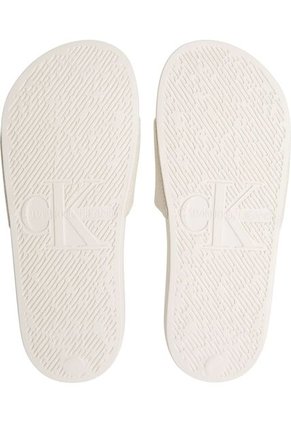Sandalias Beige De Lona Calvin Klein