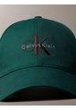 Gorra Verde De Béisbol Con Logo Monograma Bordado Calvin Klein de Calvin Klein