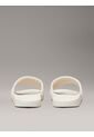 Sandalias Blancas De Jacquard Con Logo Calvin Klein de Calvin Klein