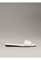 Sandalias Blanco De Jacquard Con Logo Calvin Klein de Calvin Klein