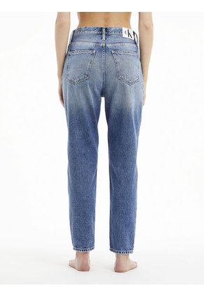 Jeans High Rise Mom Azul Calvin Klein
