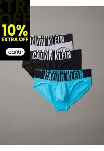 Pack Multicolor De 3 Slips - Intense Power Calvin Klein Calvin Klein