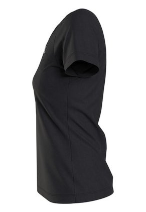 Camiseta De Algodón Negro Calvin Klein