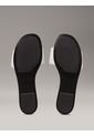 Sandalias Blanco De Jacquard Con Logo Calvin Klein de Calvin Klein