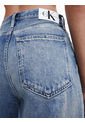 Jeans High Rise Mom Azul Calvin Klein de Calvin Klein