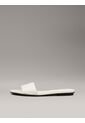 Sandalias Blanco De Jacquard Con Logo Calvin Klein de Calvin Klein