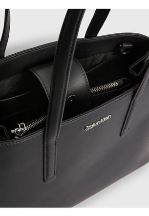 Bolso Tote Reciclado Mujer Negro