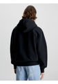 Sudadera Con Capucha Y Logo Hombre Negro Hombre Negro Calvin Klein de Calvin Klein
