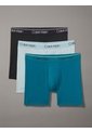 3 Pack De Boxer - Microfibra Stretch Para Hombre Calvin Klein de Calvin Klein