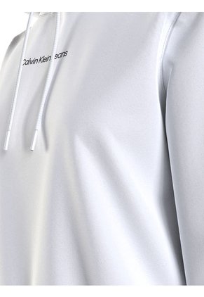 Sudaderas Con Detalle De Logotipo Mujer Blanco Calvin Klein