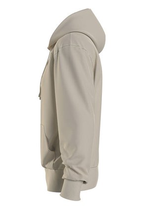 Sudadera De Algodón Orgánico Con Capucha Y Logo Hombre Beige Hombre Beige Calvin Klein