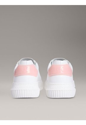 Tenis Blanco Chunky Cupsole Con Parche Calvin Klein