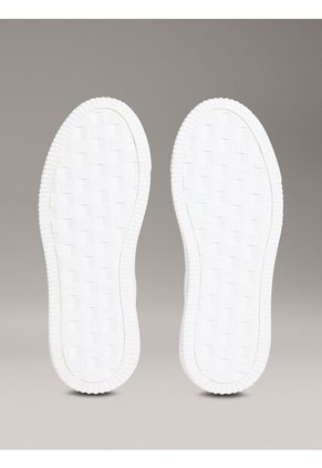 Tenis Blanco Chunky Cupsole Con Parche Calvin Klein