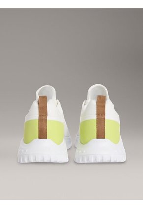 Tenis Blanco Eva Runner De Malla Calvin Klein