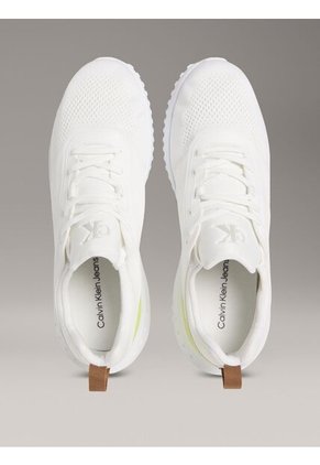 Tenis Blanco Eva Runner De Malla Calvin Klein