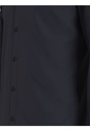 Camisa Azul Oscuro Slim De Algodón Elástico Para Hombre Calvin Klein