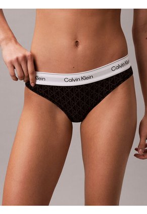 Pantys Negro Clásicas - Icon Cotton Modal Calvin Klein