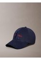 Gorra Azul De Béisbol Con Logo Monograma A Capas Calvin Klein de Calvin Klein