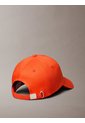 Gorra Naranja De Béisbol Con Logo Monograma Bordado Calvin Klein de Calvin Klein