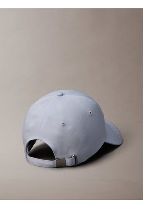 Gorra Azul De Algodón Con Monograma Bordado Calvin Klein